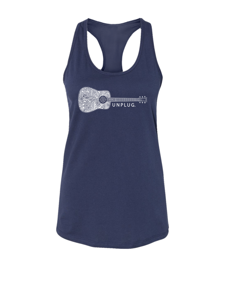 Guitar Women's Racerback Tank Top