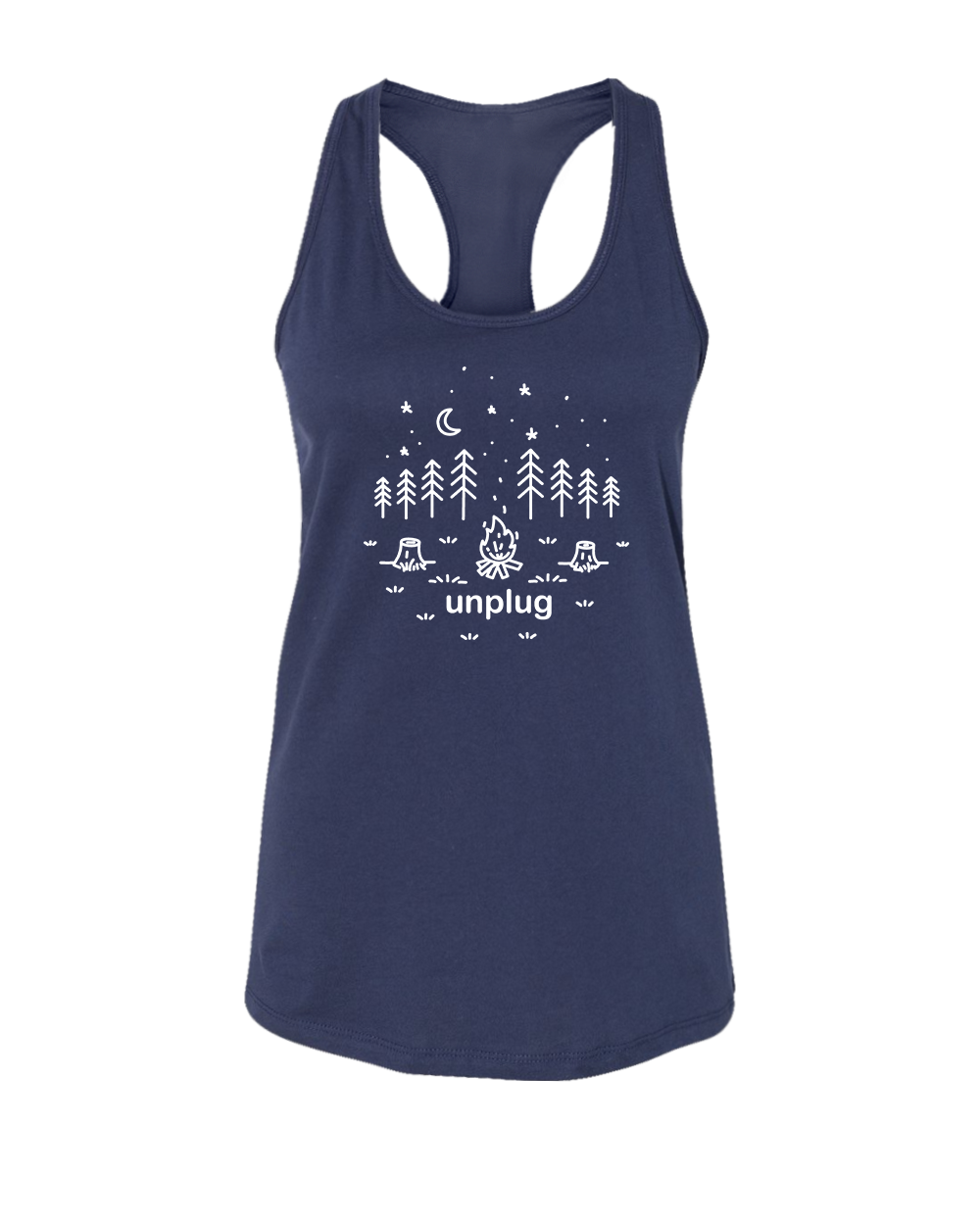 Stargazing Women's Racerback Tank Top