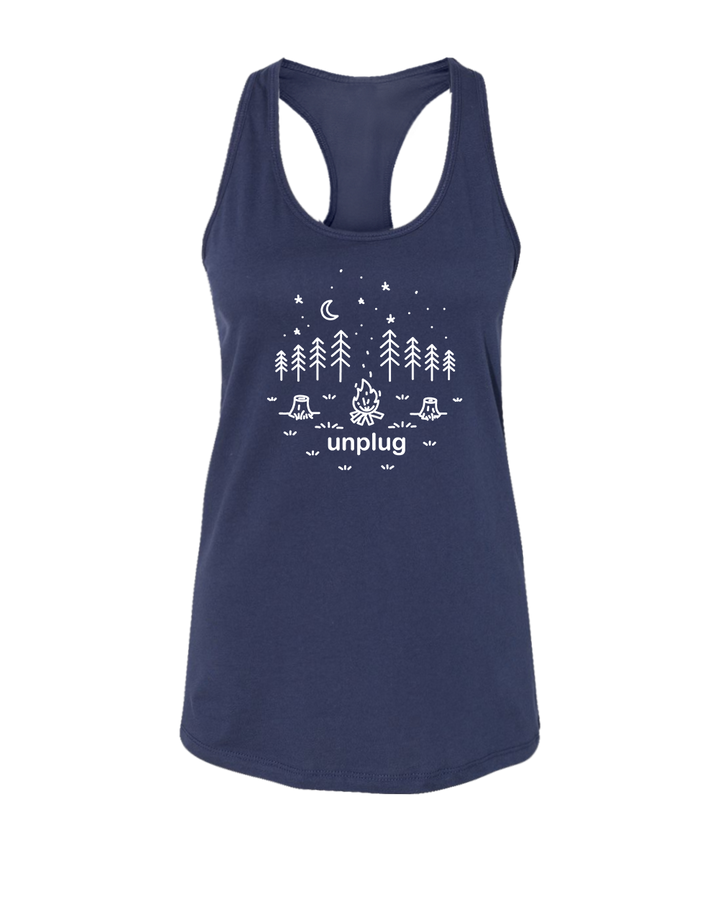 Stargazing Women's Racerback Tank Top