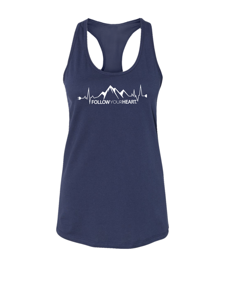 Follow Your Heart Women's Racerback Tank Top