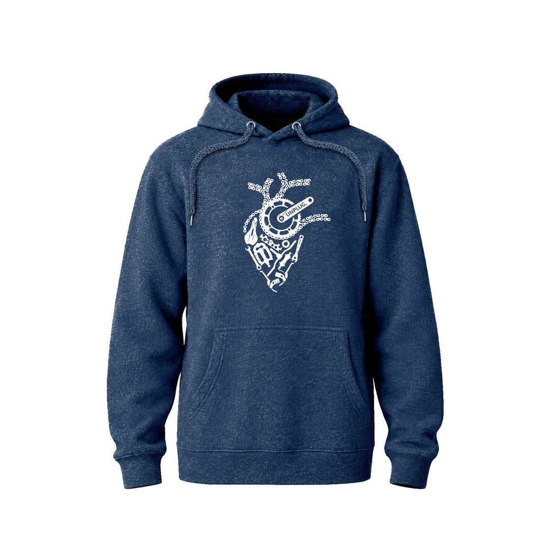 ANATOMICAL HEART (BICYCLE PARTS) Nantucket Super Soft Sweater Hoodie