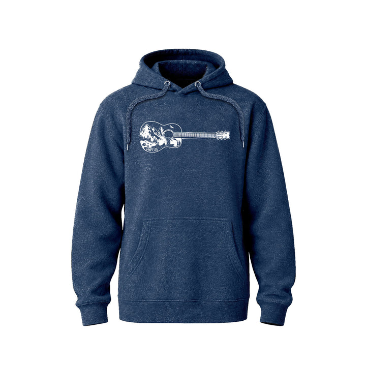 GUITAR MOUNTAIN SCENE Nantucket Super Soft Sweater Hoodie
