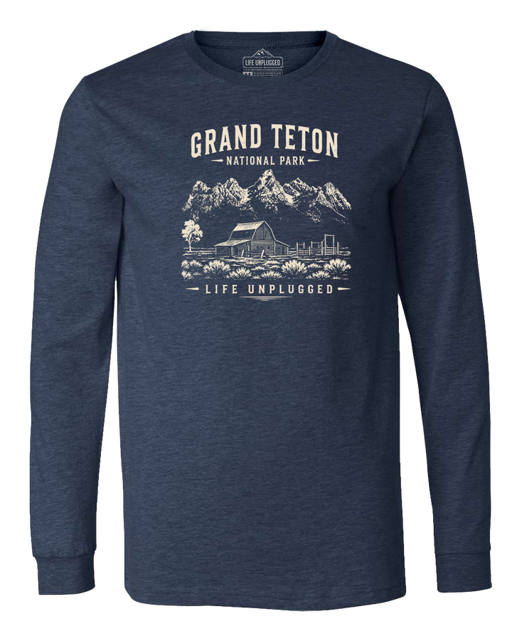 GRAND TETON NATIONAL PARK Long Sleeve T-Shirt