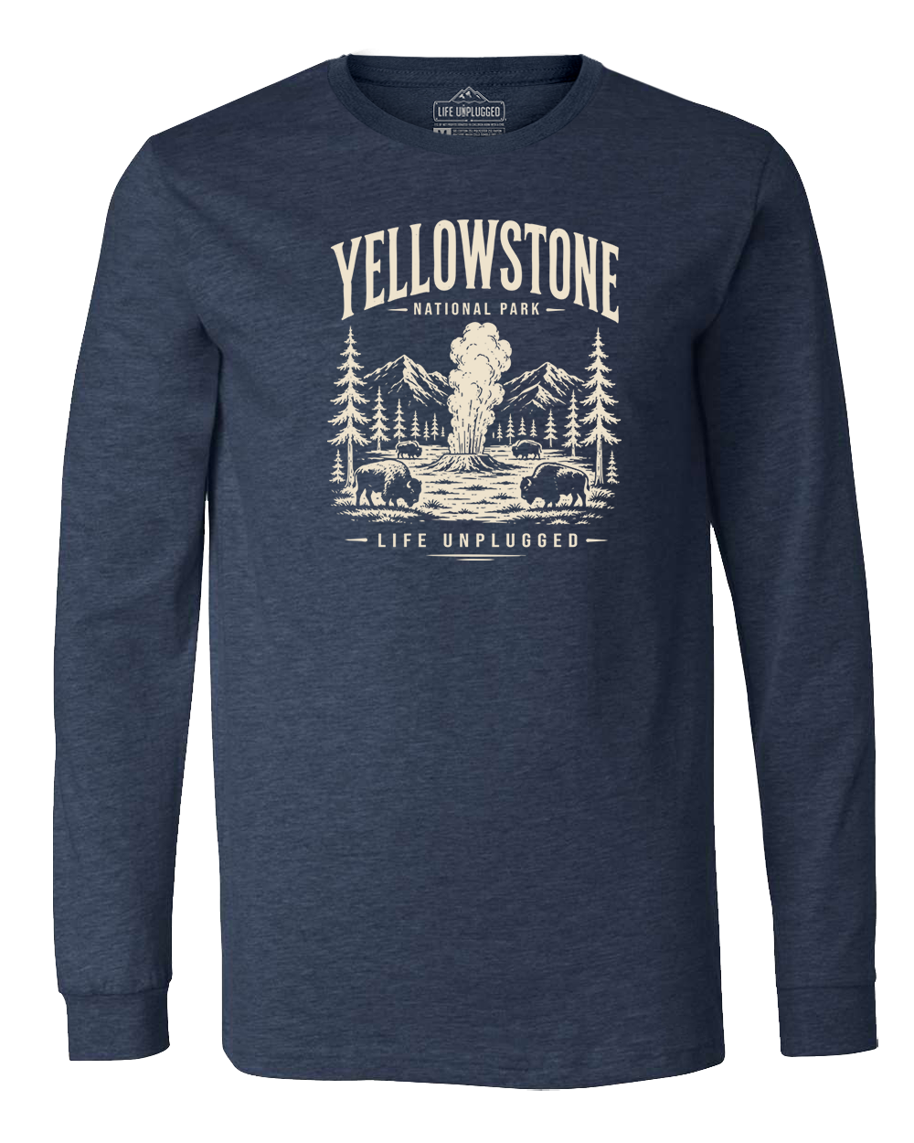 YELLOWSTONE NATIONAL PARK Long Sleeve T-Shirt