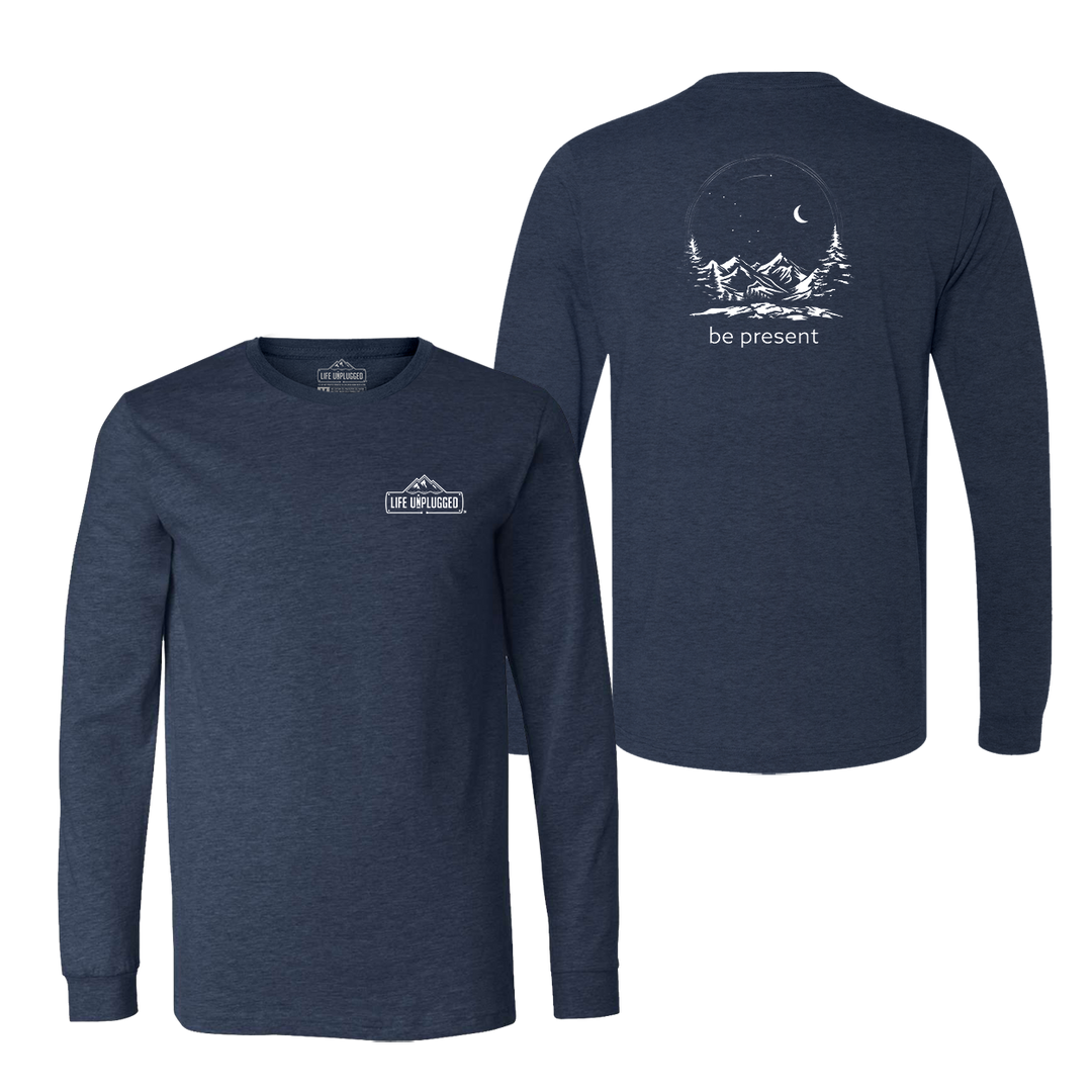 Starry Night Sky Long Sleeve T-Shirt