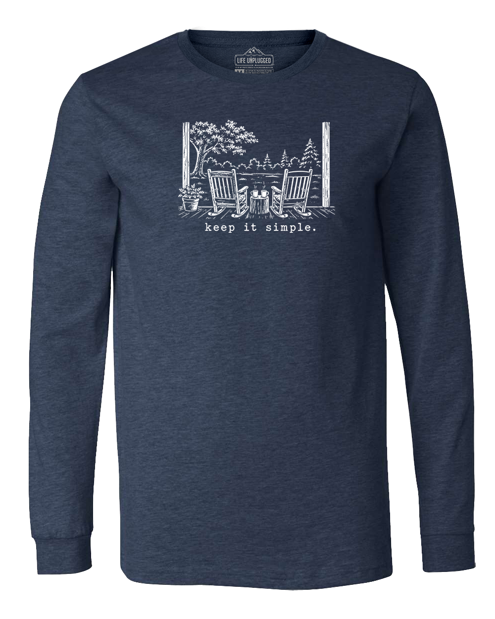 KEEP IT SIMPLE. Long Sleeve T-Shirt