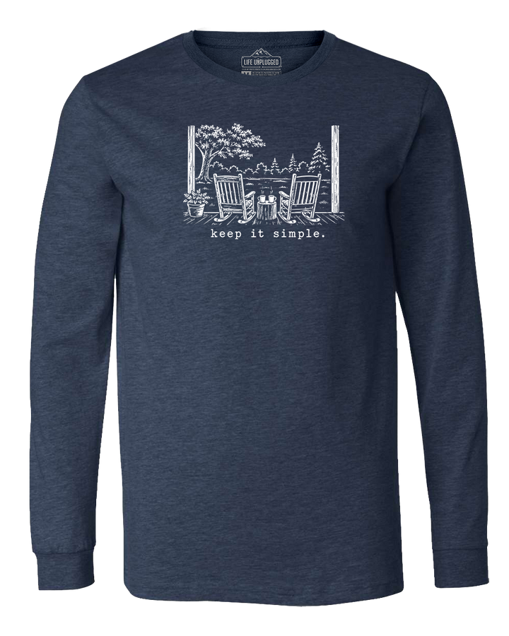 KEEP IT SIMPLE. Long Sleeve T-Shirt