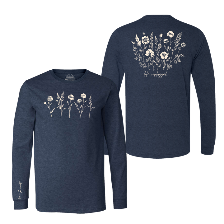 Live in the Moment Wildflower Long Sleeve T-Shirt