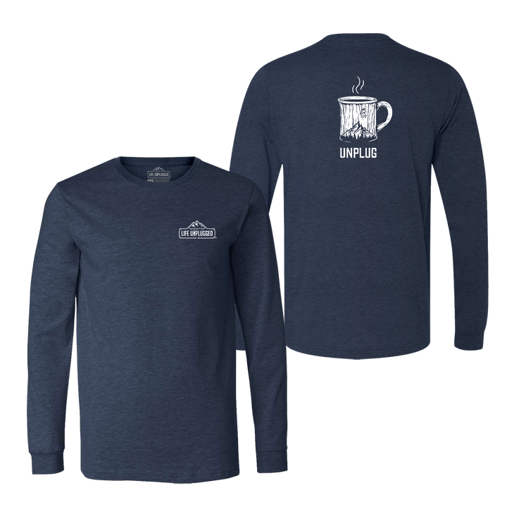 WOODEN COFFEE MUG Long Sleeve T-Shirt