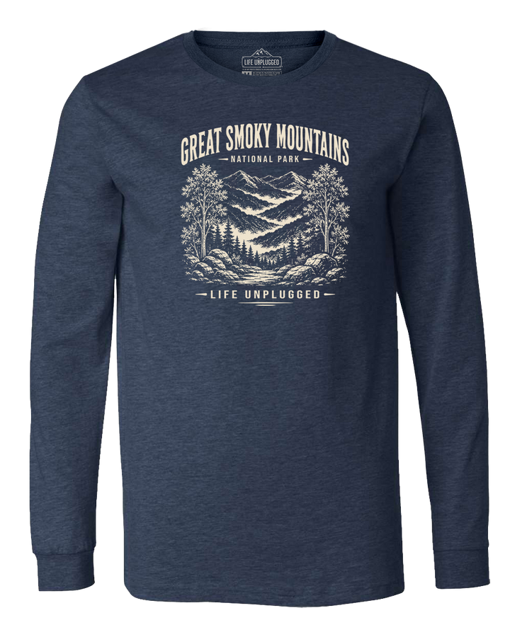 GREAT SMOKY MOUNTAINS NATIONAL PARK Long Sleeve T-Shirt