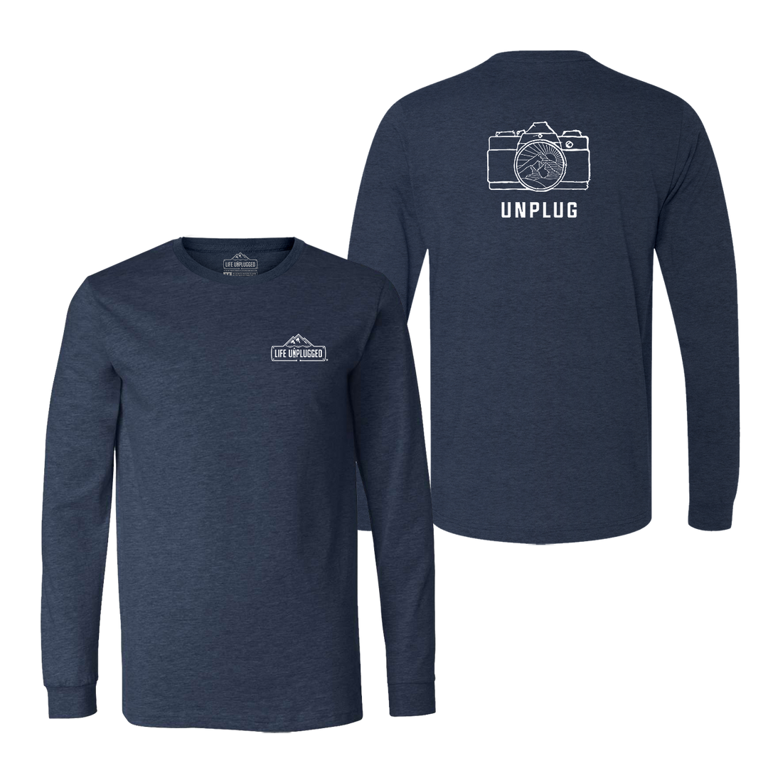 Camera Mountain Lens Long Sleeve T-Shirt