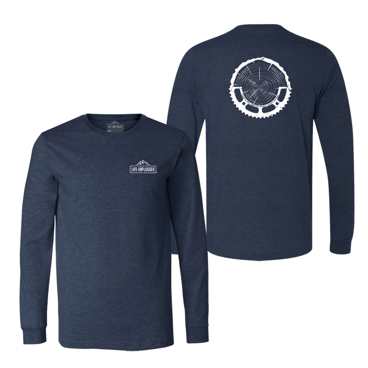 Tree Rings Chainring Long Sleeve T-Shirt
