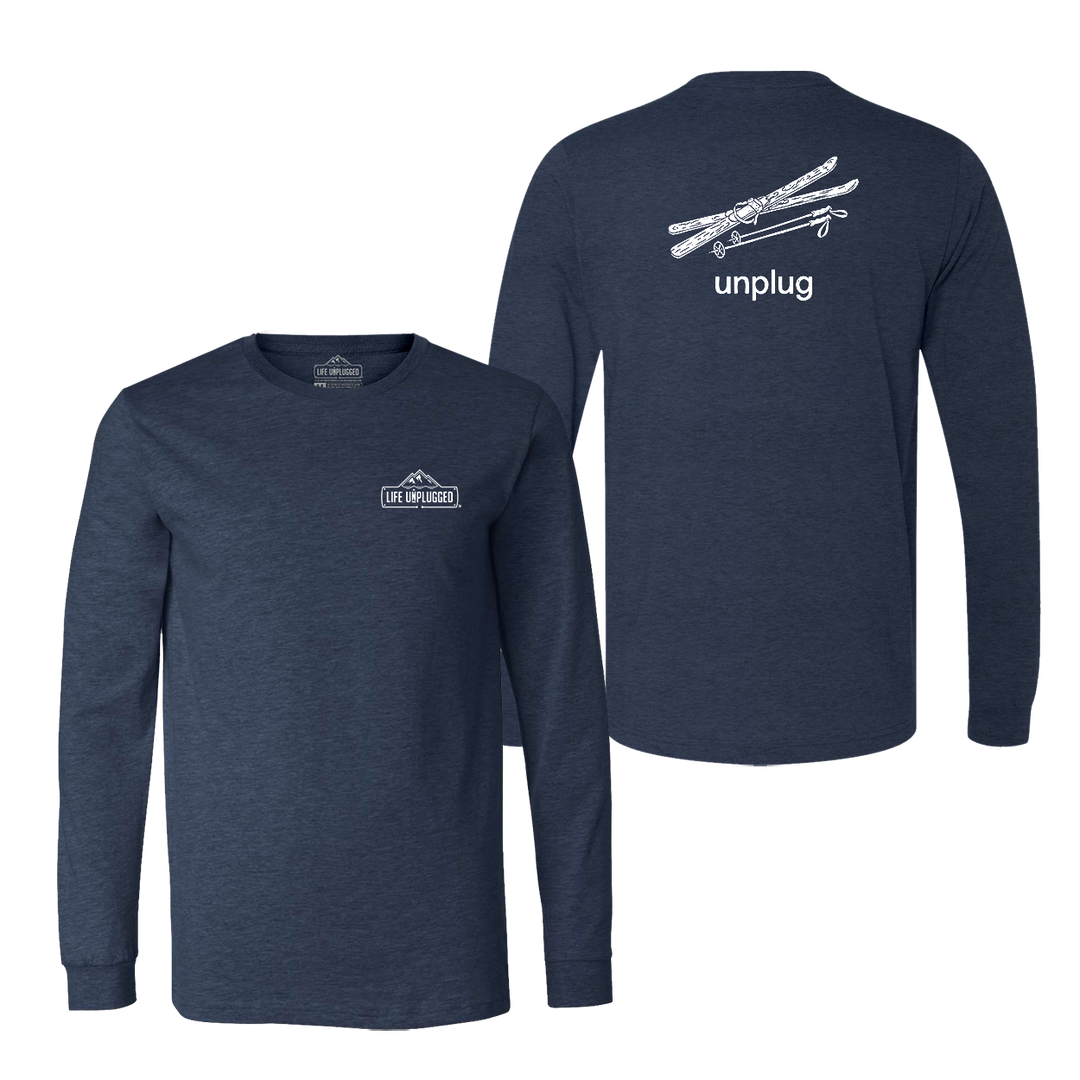 VINTAGE SKIS Long Sleeve T-Shirt