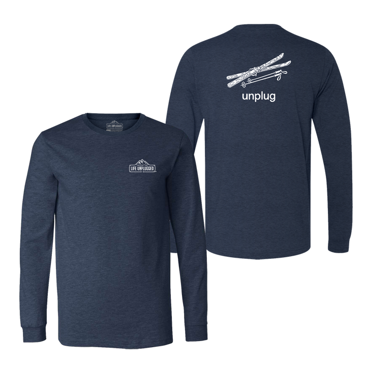 VINTAGE SKIS Long Sleeve T-Shirt