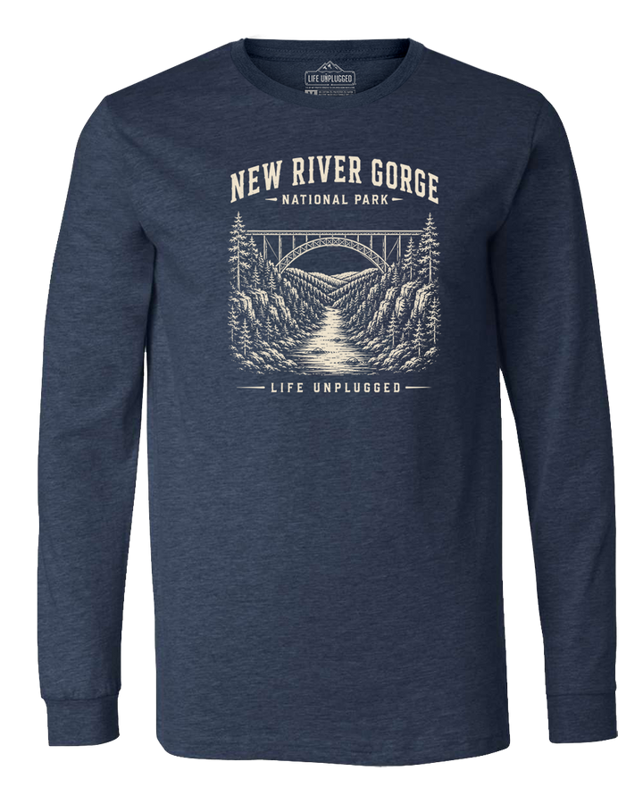 NEW RIVER GORGE NATIONAL PARK Long Sleeve T-Shirt