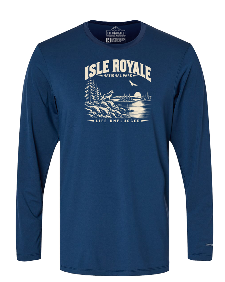 ISLE ROYALE NATIONAL PARK Performance Long Sleeve with UPF 50+