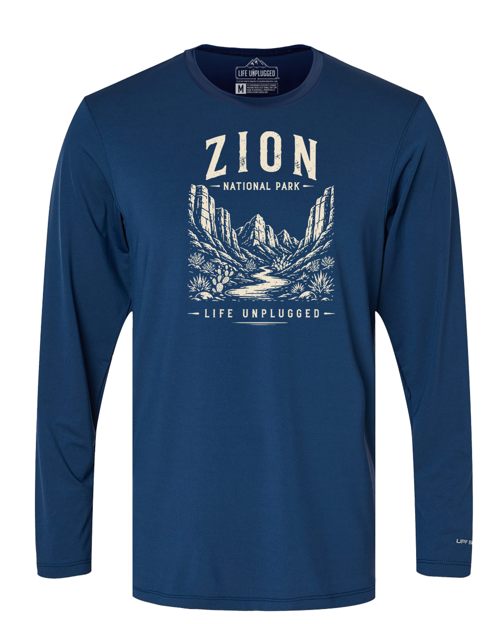 ZION NATIONAL PARK Performance Long Sleeve with UPF 50+