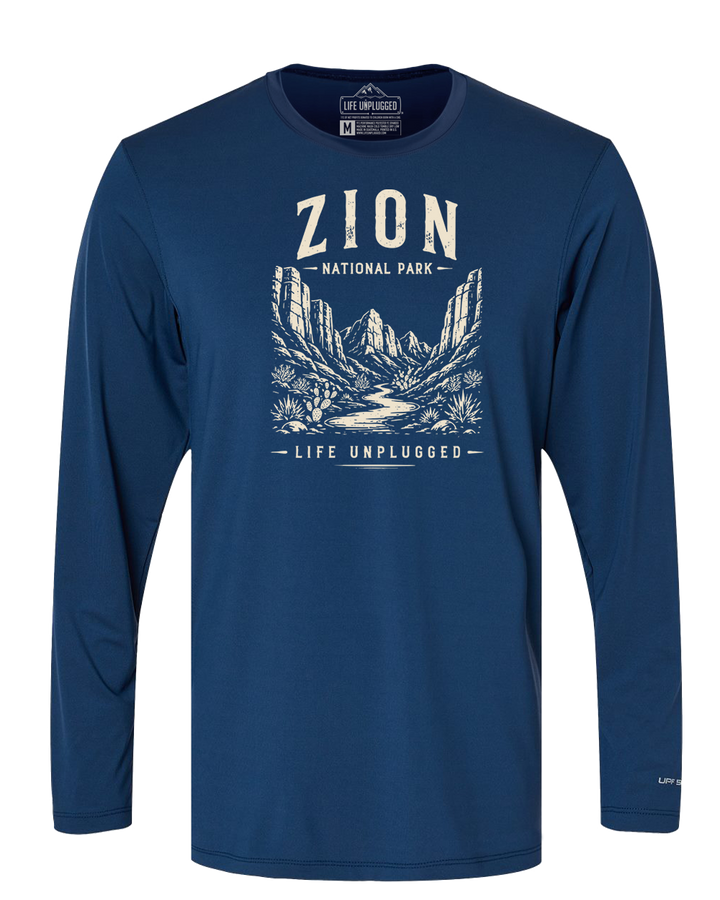 ZION NATIONAL PARK Performance Long Sleeve with UPF 50+
