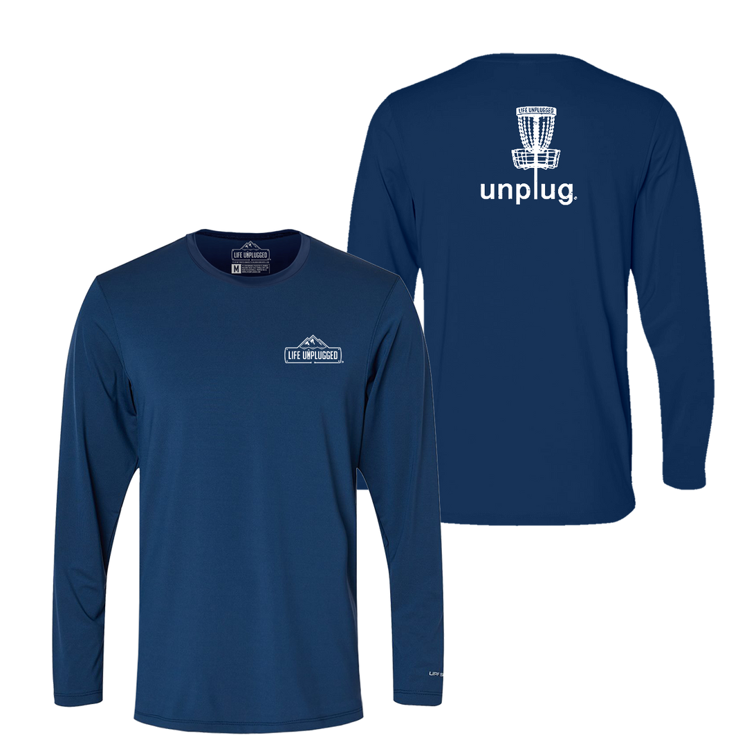 Disc Golf Performance Long Sleeve with UPF 50+