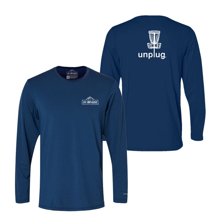 Disc Golf Performance Long Sleeve with UPF 50+