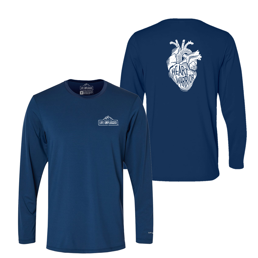 HEART WARRIOR Performance Long Sleeve with UPF 50+