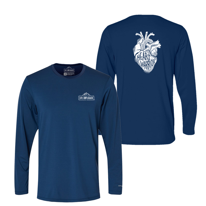 HEART WARRIOR Performance Long Sleeve with UPF 50+
