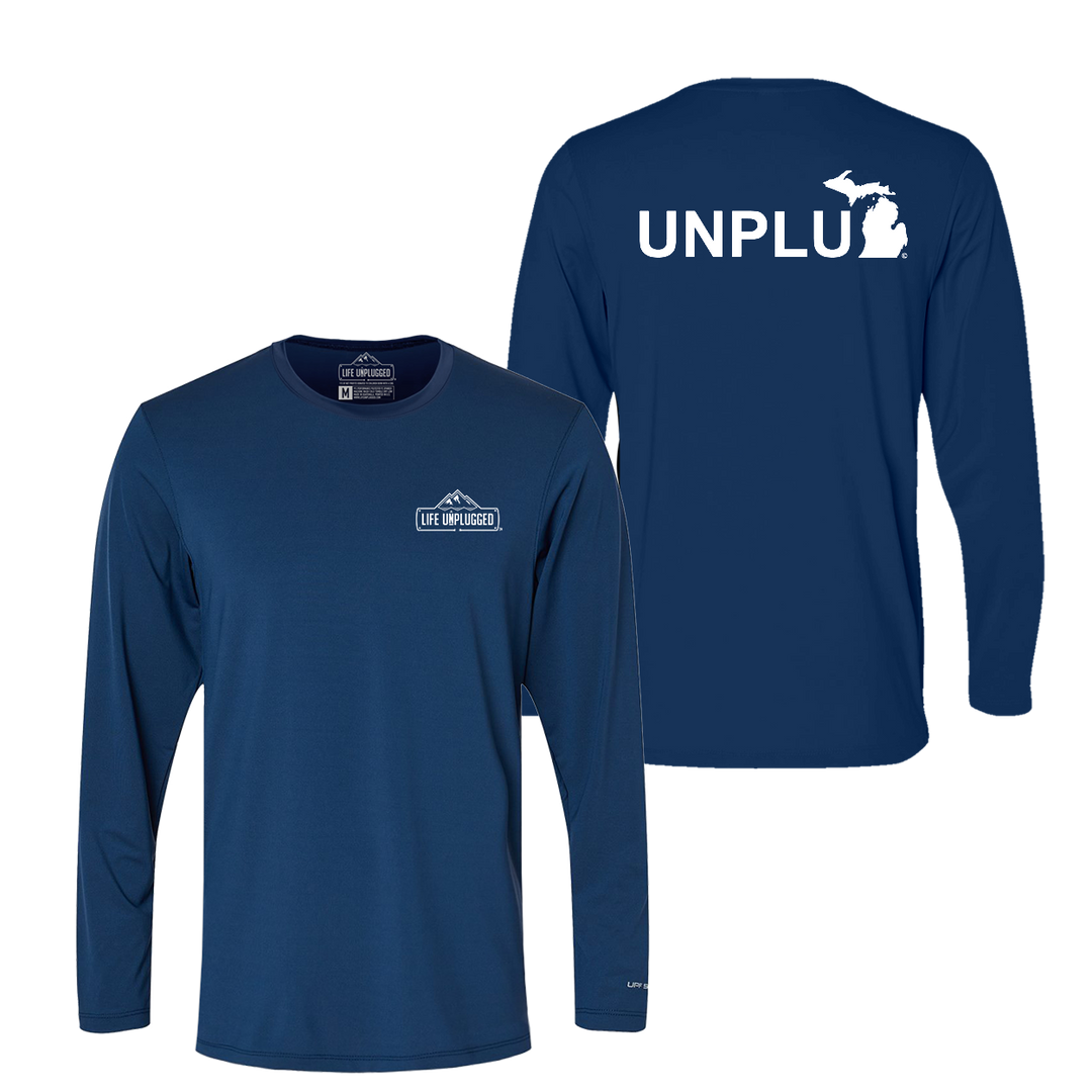 Unplug (MI) Performance Long Sleeve with UPF 50+