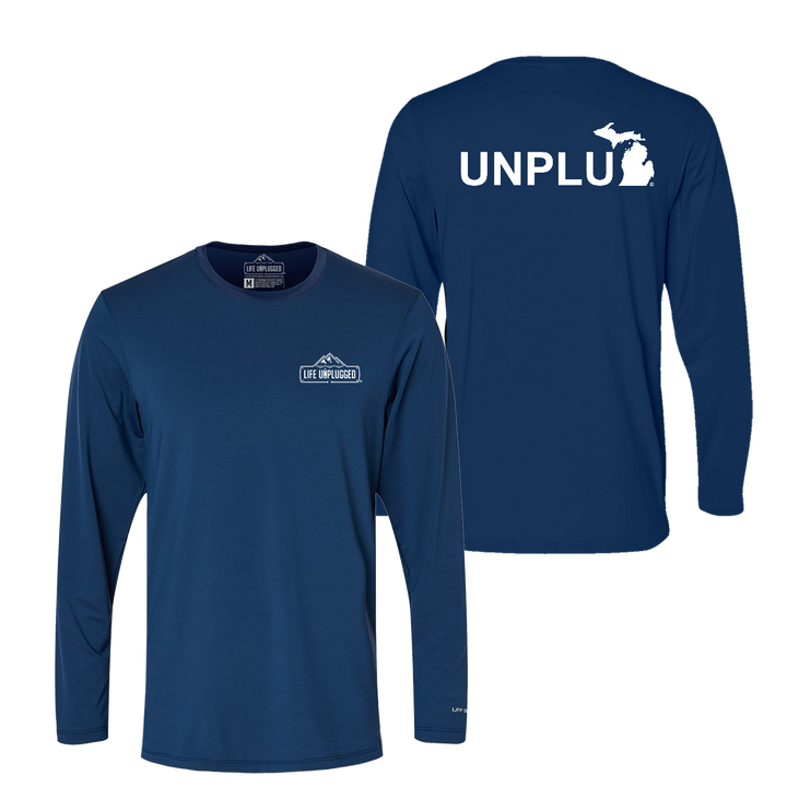Unplug (MI) Performance Long Sleeve with UPF 50+