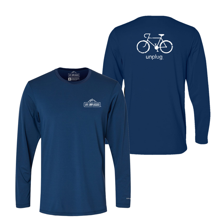 Road Bike Performance Long Sleeve with UPF 50+