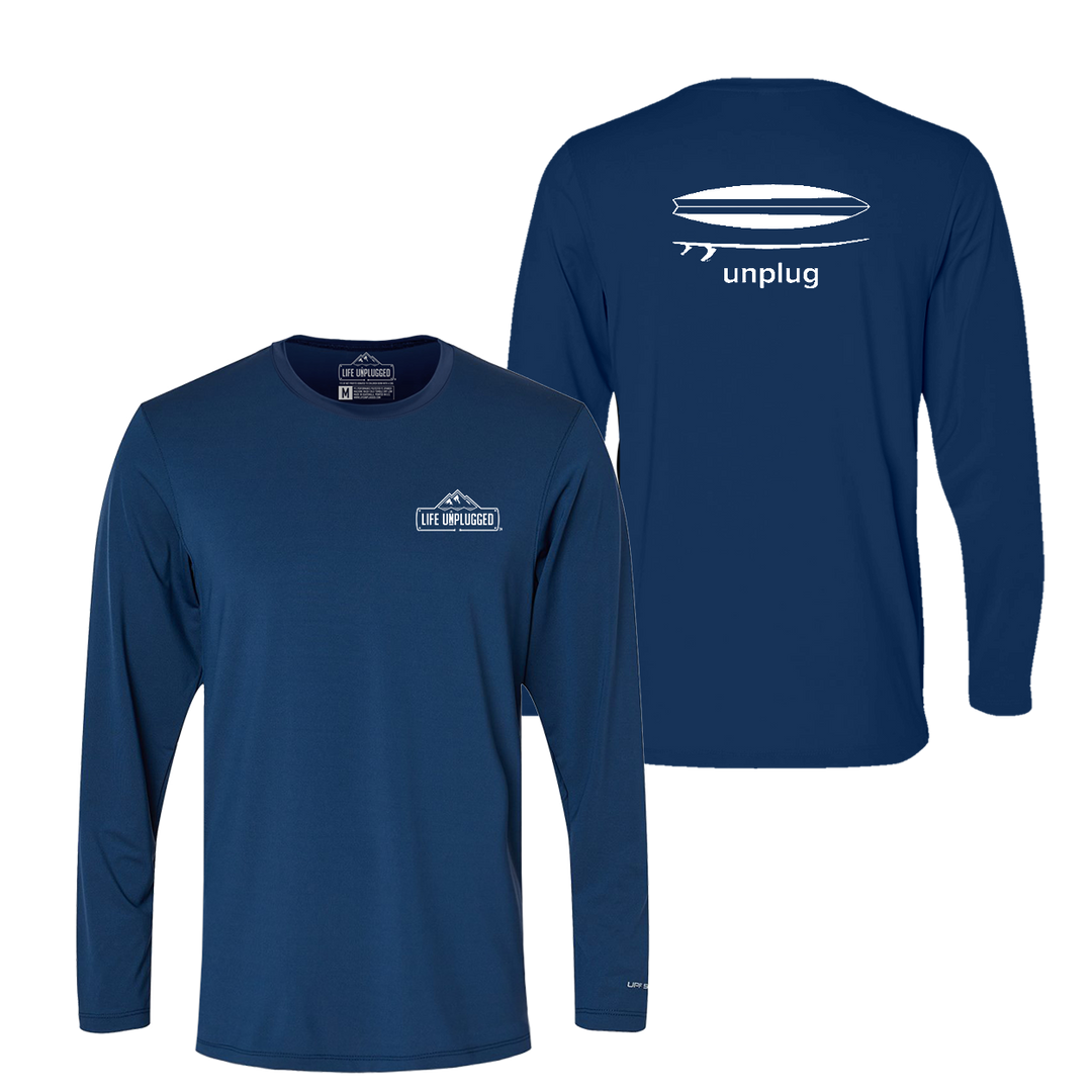 Surfing Performance Long Sleeve with UPF 50+