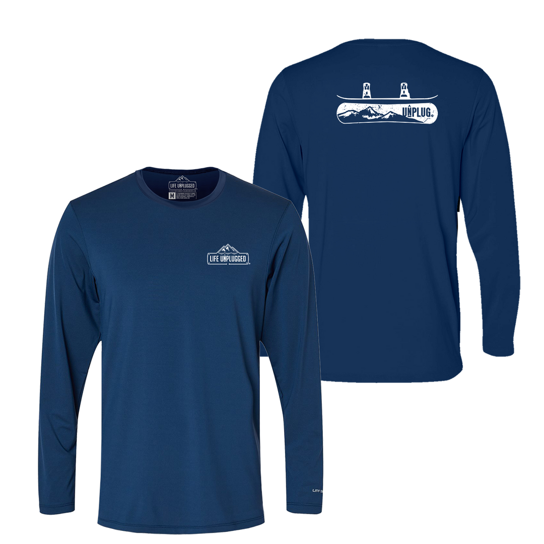 Snowboarding Performance Long Sleeve with UPF 50+