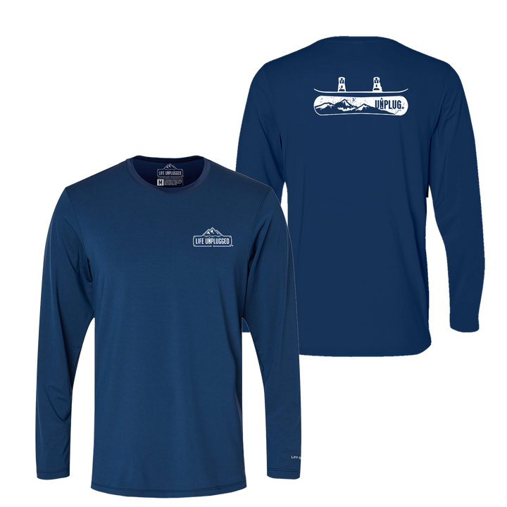 Snowboarding Performance Long Sleeve with UPF 50+