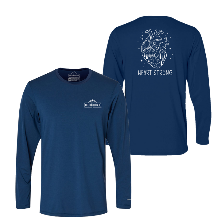 HEART STRONG Performance Long Sleeve with UPF 50+