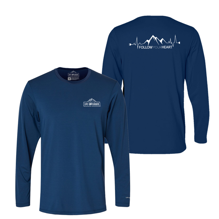 Follow Your Heart Performance Long Sleeve with UPF 50+