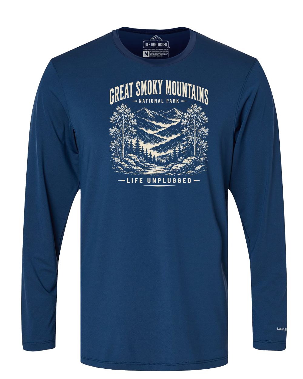 GREAT SMOKY MOUNTAINS NATIONAL PARK Performance Long Sleeve with UPF 50+