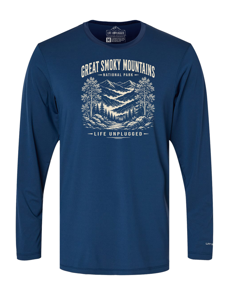 GREAT SMOKY MOUNTAINS NATIONAL PARK Performance Long Sleeve with UPF 50+