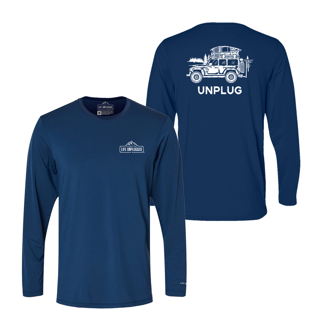 Off-Road Vehicle Performance Long Sleeve with UPF 50+