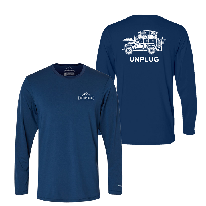 Off-Road Vehicle Performance Long Sleeve with UPF 50+