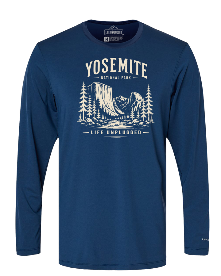 YOSEMITE NATIONAL PARK Performance Long Sleeve with UPF 50+