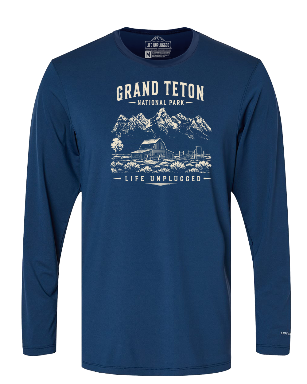 GRAND TETON NATIONAL PARK Performance Long Sleeve with UPF 50+