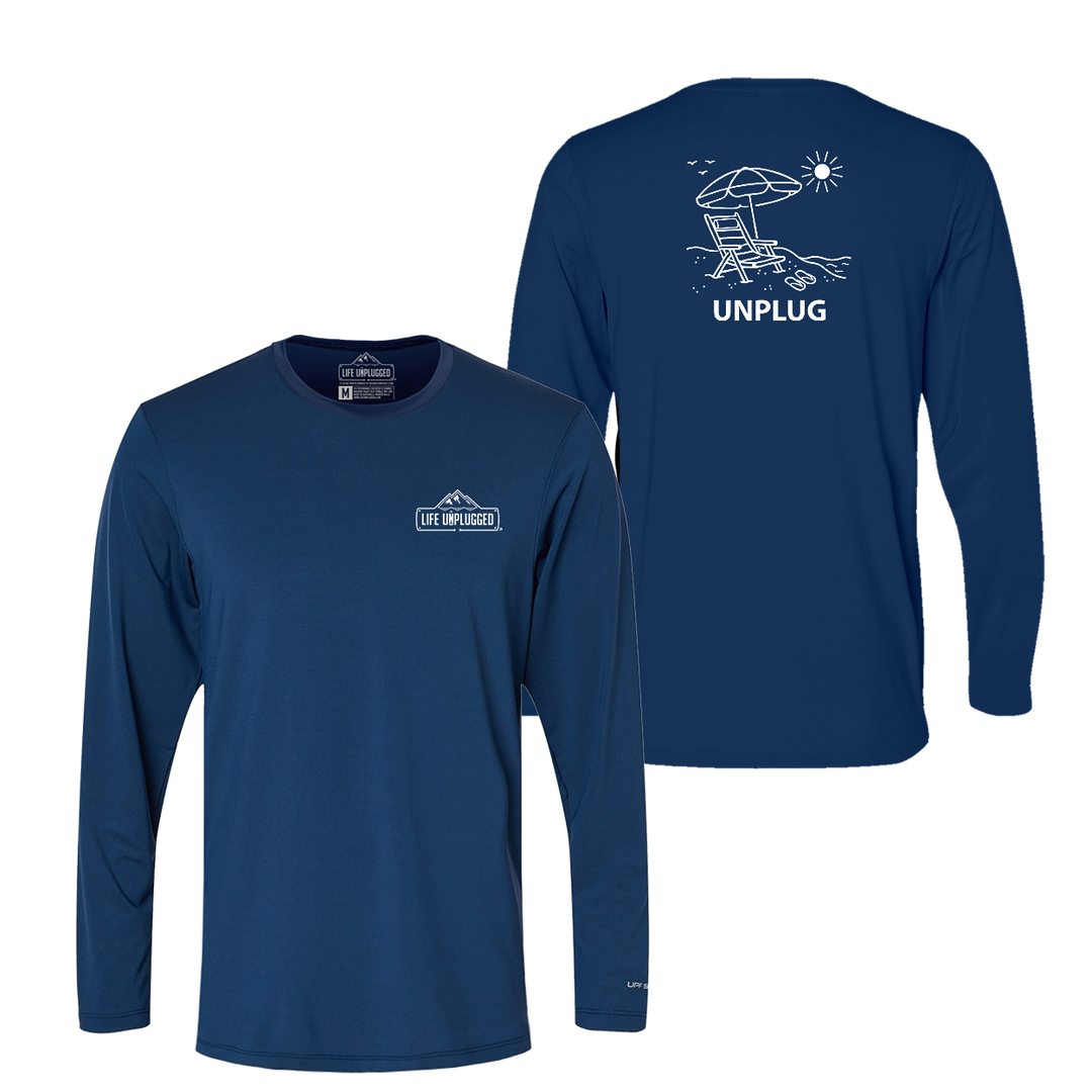 Beach Chair Performance Long Sleeve with UPF 50+