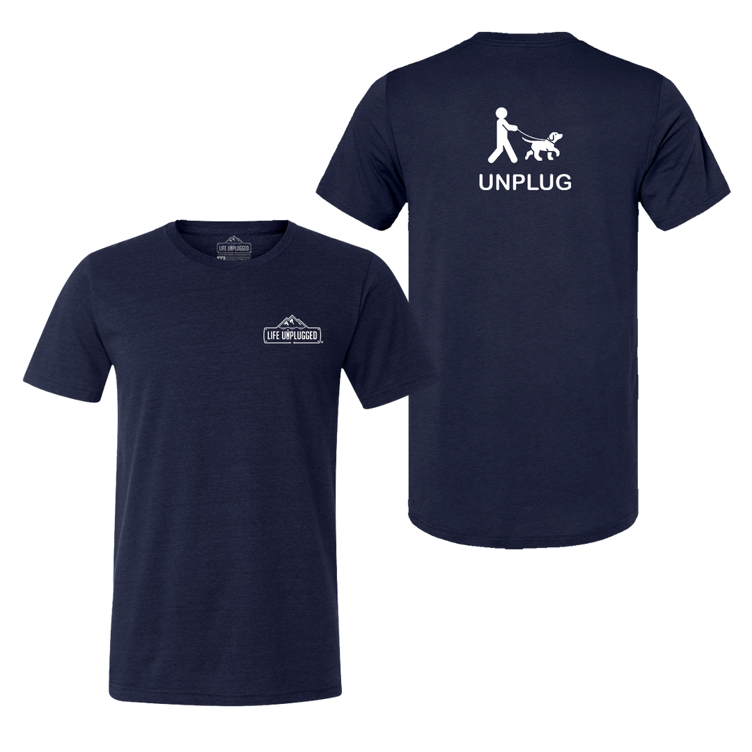 Dog Walking Triblend T-Shirt