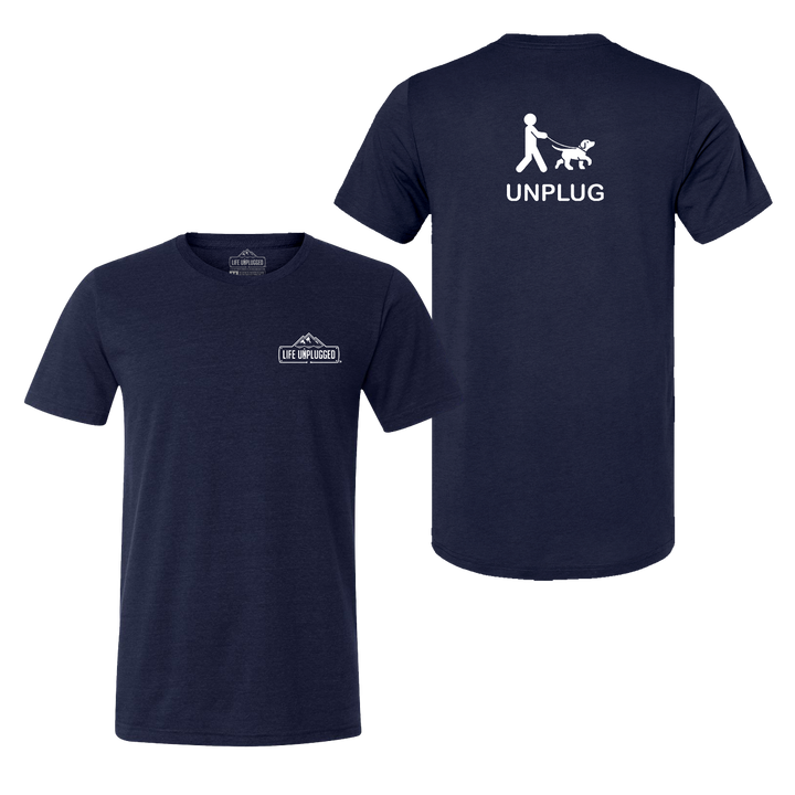 Dog Walking Triblend T-Shirt