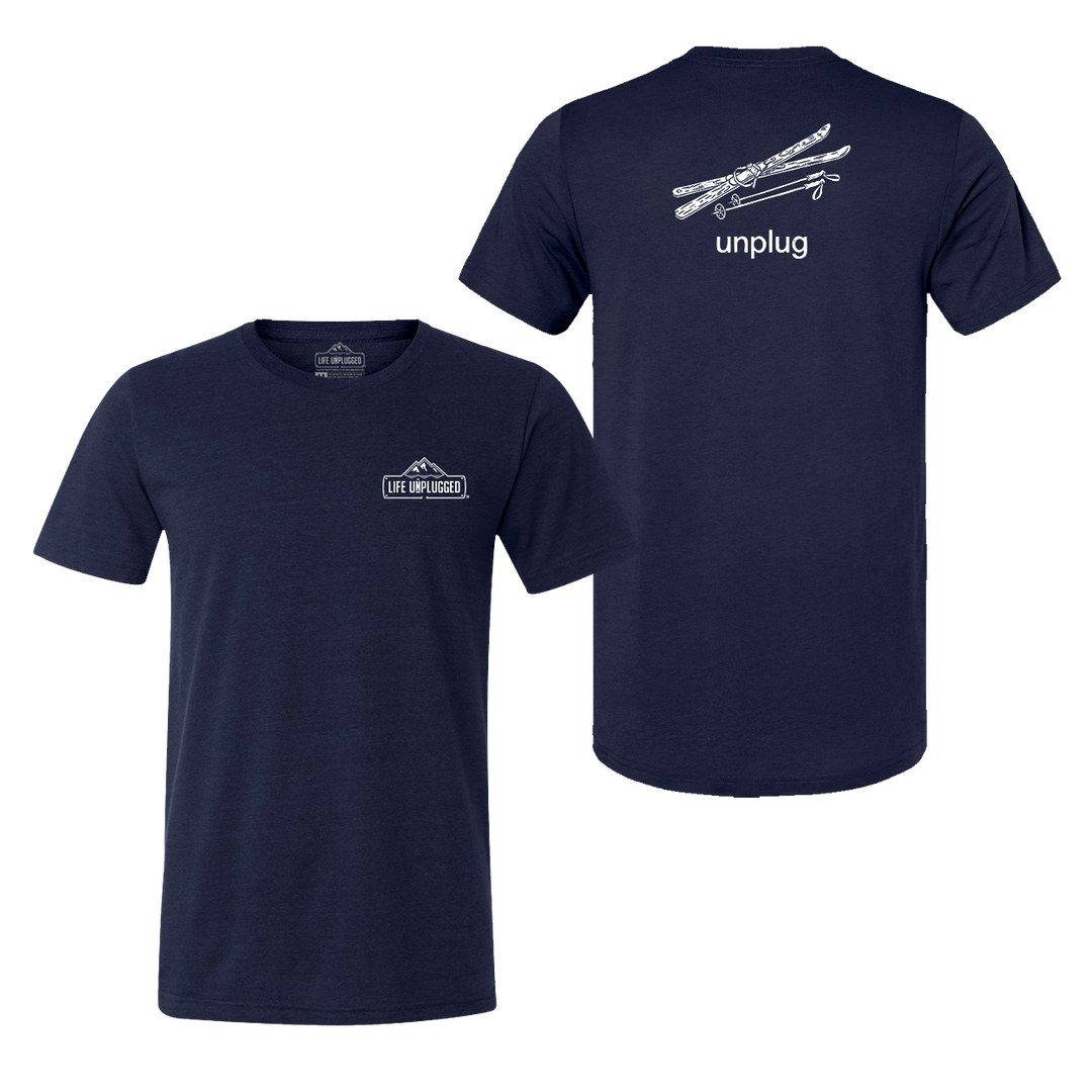 VINTAGE SKIS Triblend T-Shirt