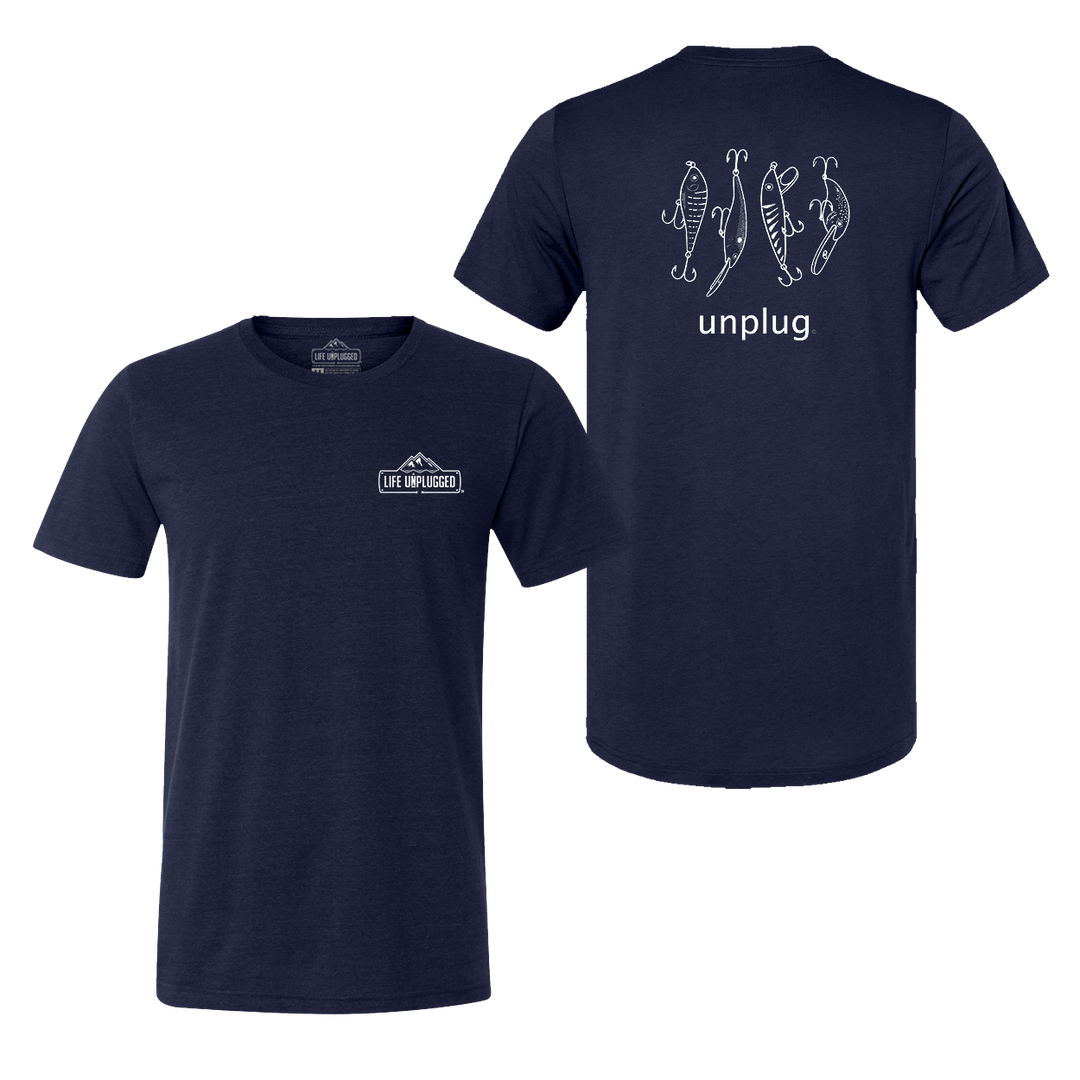 Fishing Lures Triblend T-Shirt