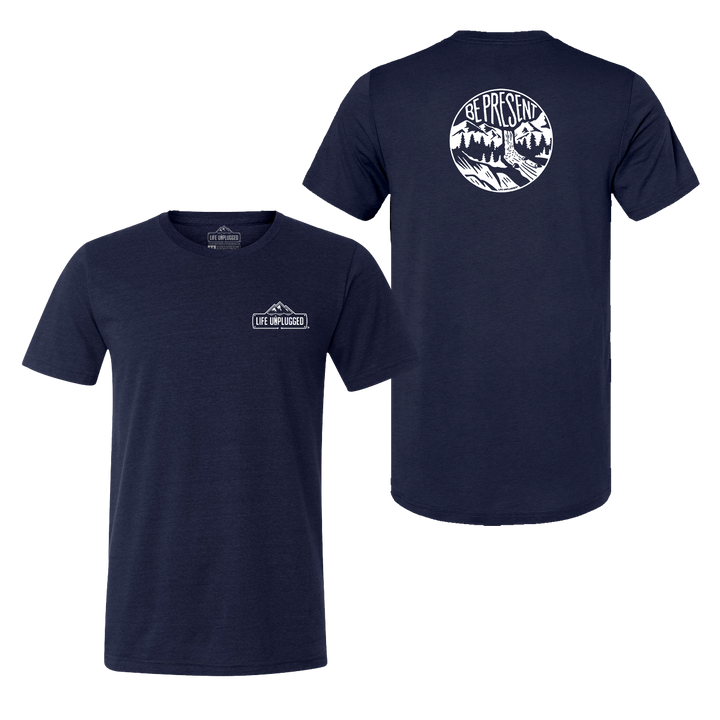 Be Present Waterfall Triblend T-Shirt