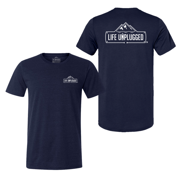 Life Unplugged Logo Triblend T-Shirt
