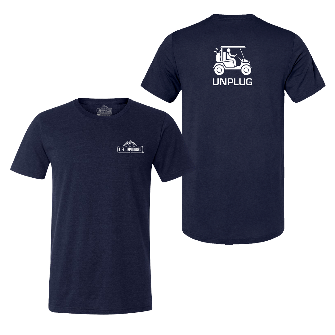 Golf Cart Triblend T-Shirt