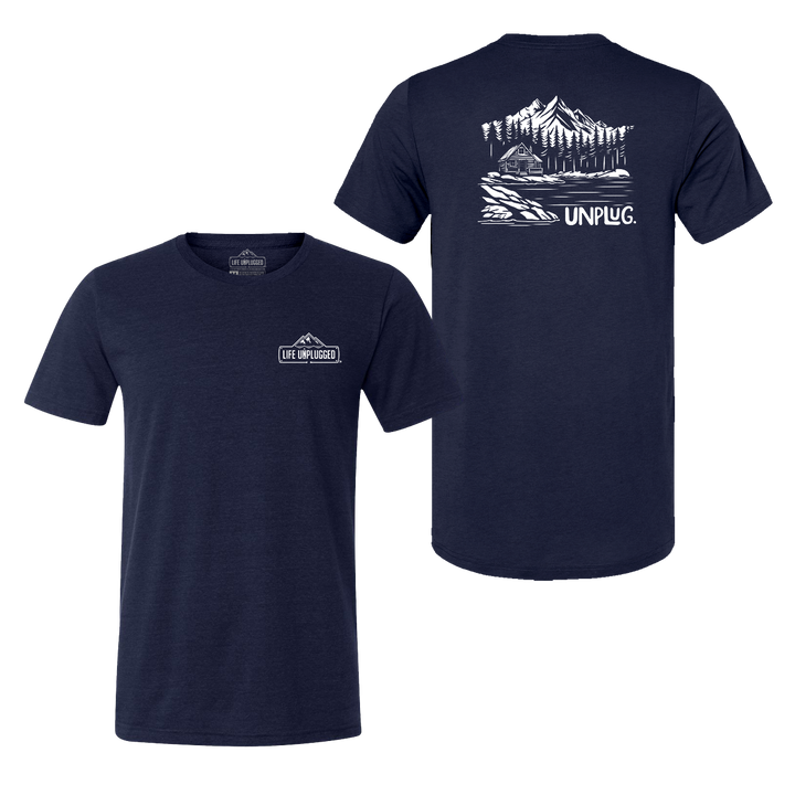 Cabin In the woods Triblend T-Shirt