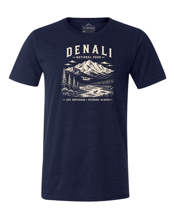 DENALI NATIONAL PARK XPLORING ALASKA Collaboration Triblend T-Shirt